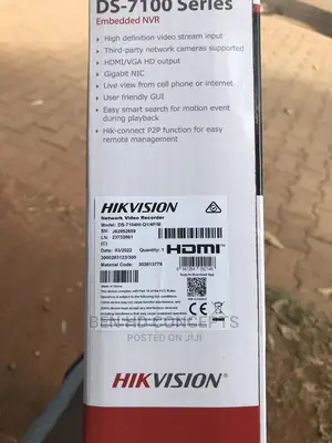 8 Channel NVR 7100 POE