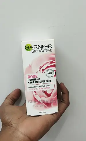 Garnier Rose Soothing Moisturiser for Dry Sensitive Skin