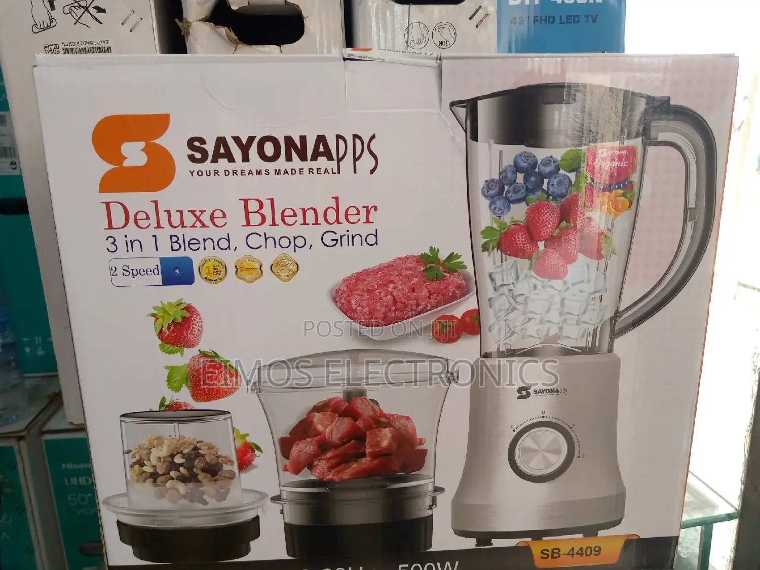 3 in 1 Sayona Blenders