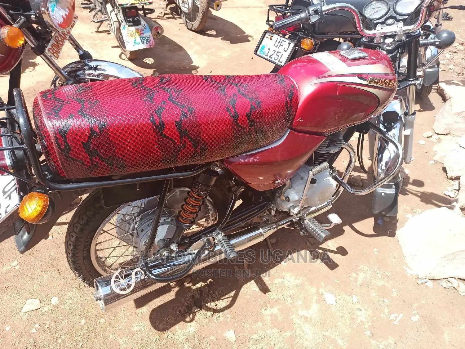 Bajaj Boxer 125 2022 Red