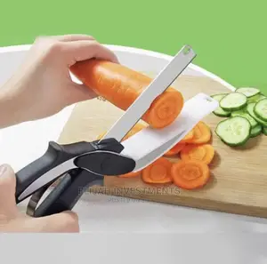 Stainless Clever Cutter 2in1 Scissor Chopper
