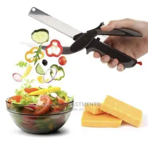 Stainless Clever Cutter 2in1 Scissor Chopper