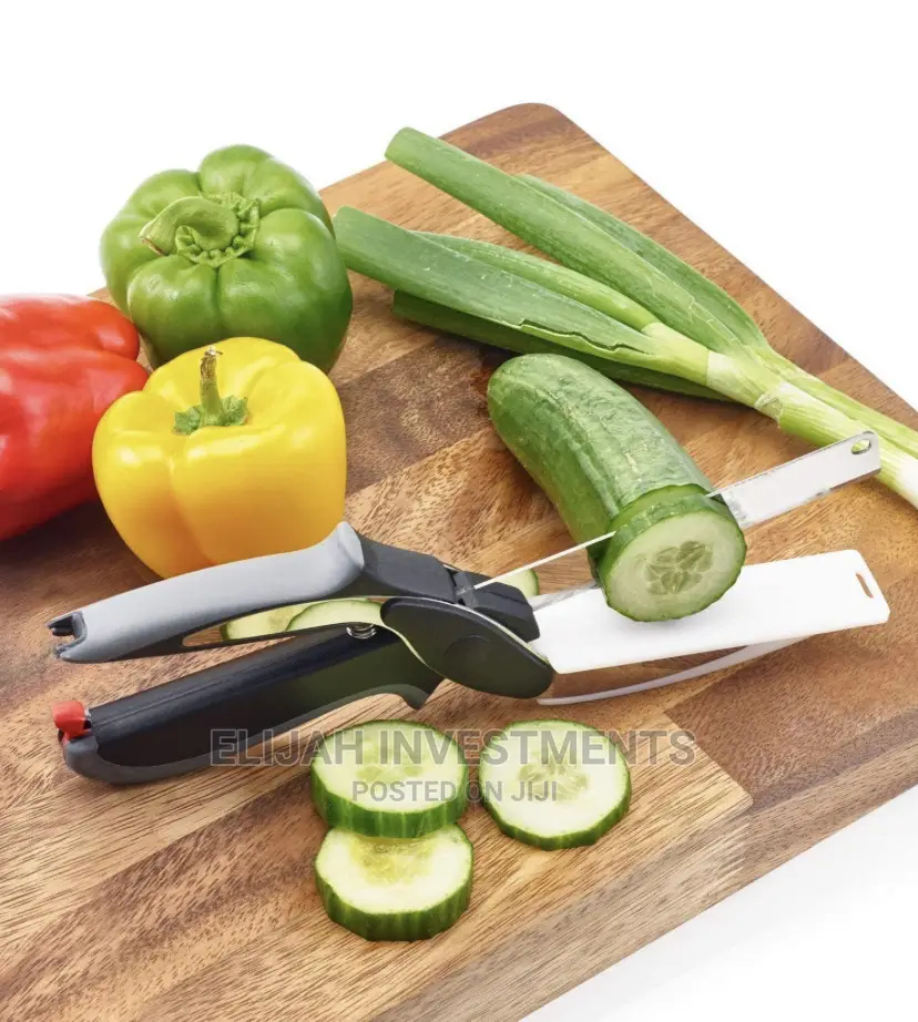 Stainless Clever Cutter 2in1 Scissor Chopper