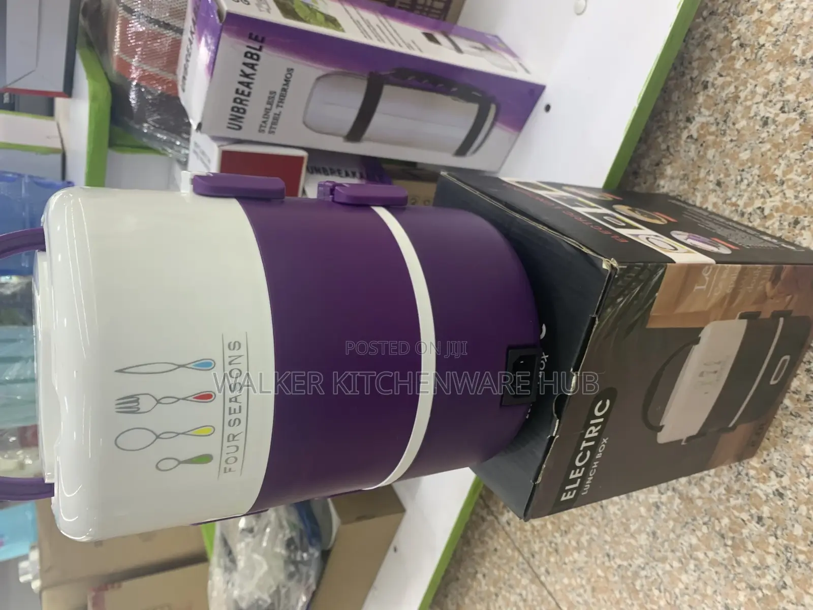 3 Layer 2 Litres Portable Food Electric Lunch Box