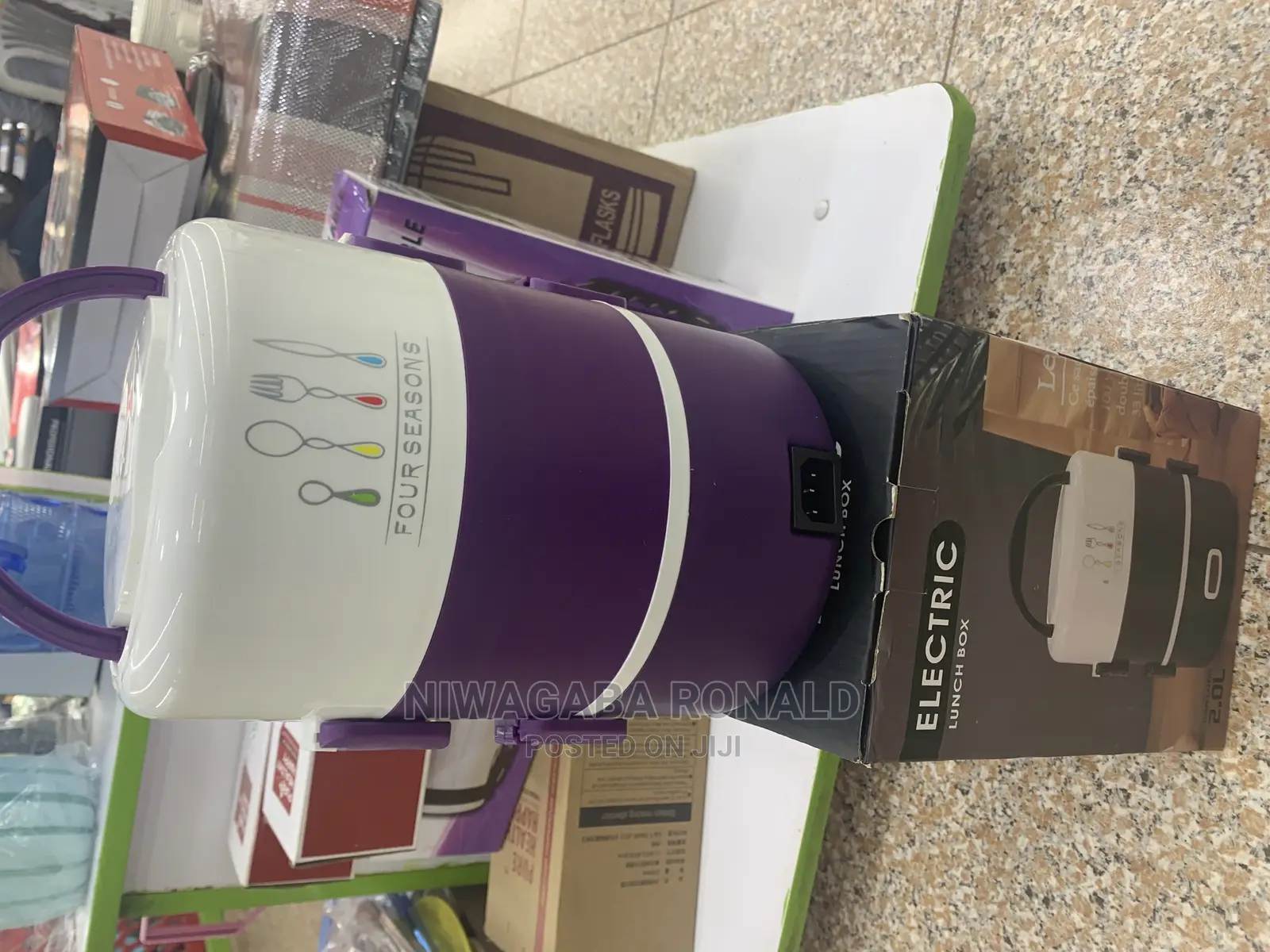 3 Layer 2 Litres Portable Food Electric Lunch Box