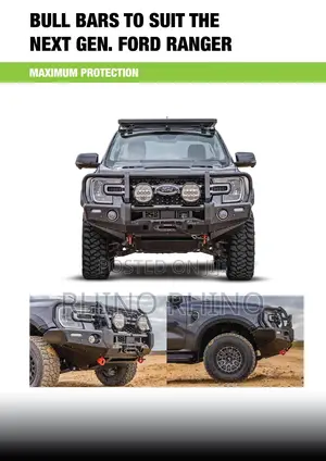 Photo - Ford Ranger (2022+) New Gen Deluxe Commercial Bull Bar