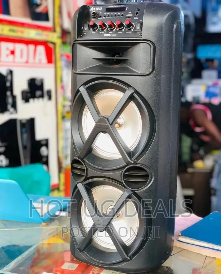 AILIPU Party Bass Bluetooth Speaker With Inbuilt Mic – Black