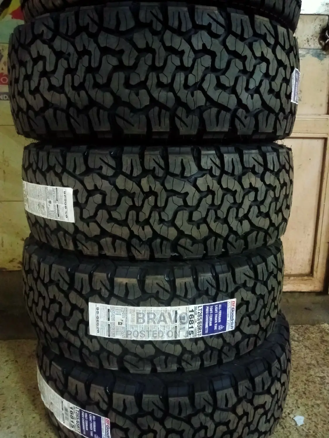 265/65r17 Bf Goodrich