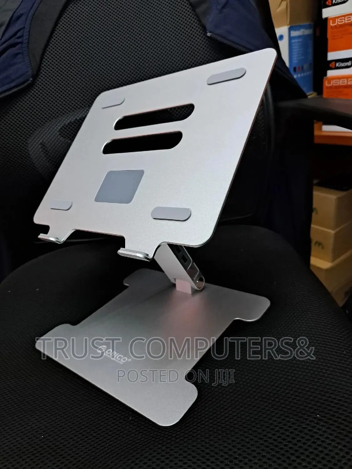 Original Adjustable Laptop Stand With Usb C and Usb Ports