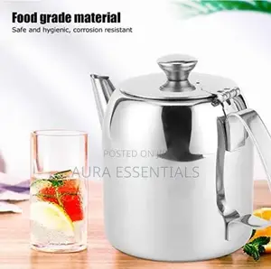 Stainless Steel Teapot, Tea Kettle Cold Water Jug Coffee Pot