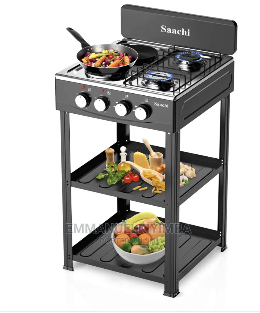 Gas Burner and Electric With Stands