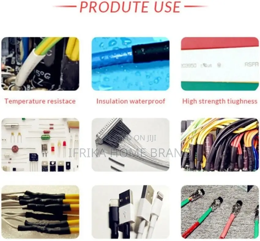 Tube Insulation Electrical Winding for Wires Cables Set