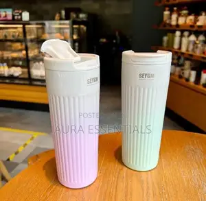 500ml Stainless Steel Rainbow Portable Coffee Mug