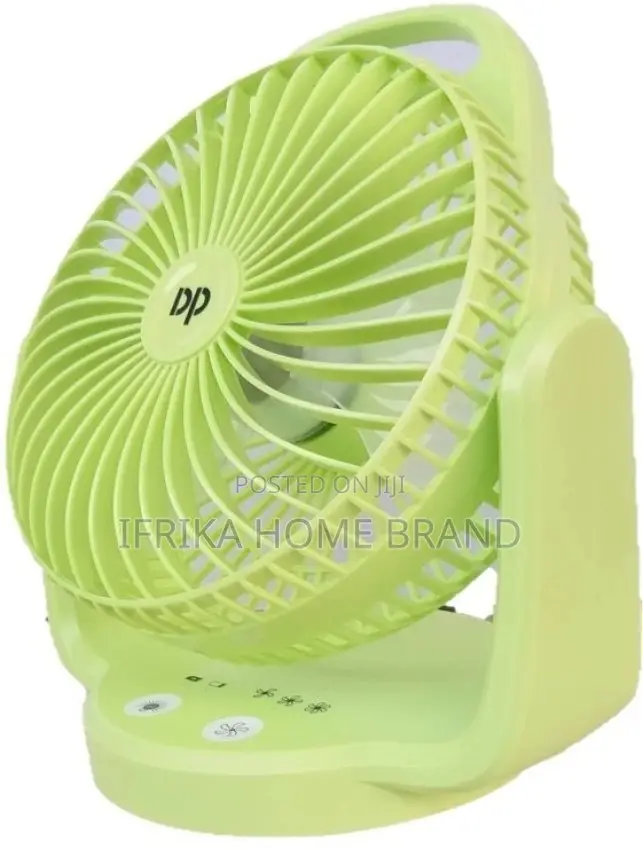 Dp Rechargeable Table Fan and Lamp