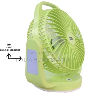 Dp Rechargeable Table Fan and Lamp