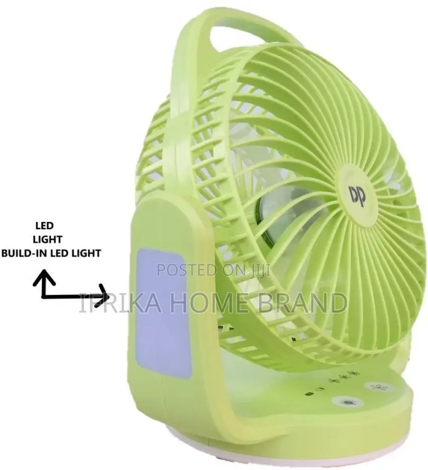 Dp Rechargeable Table Fan and Lamp