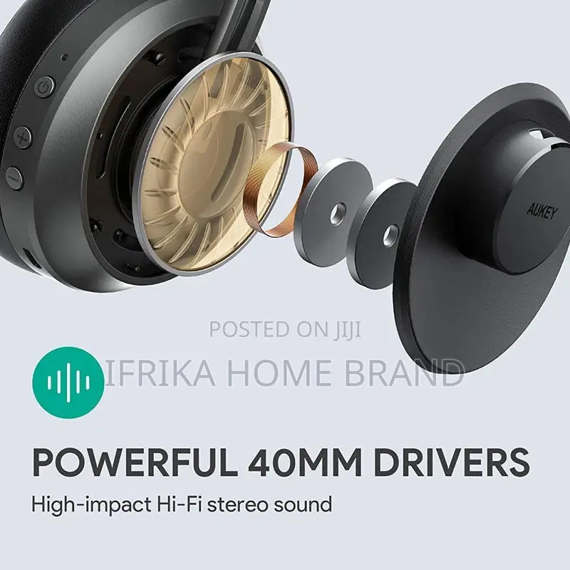 Aukey On-Ear Wireless Bluetooth 4.1 Headphones