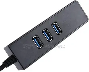 3-Ports USB 3.0 Hub Adapter With Gigabit Ethernet Adapter