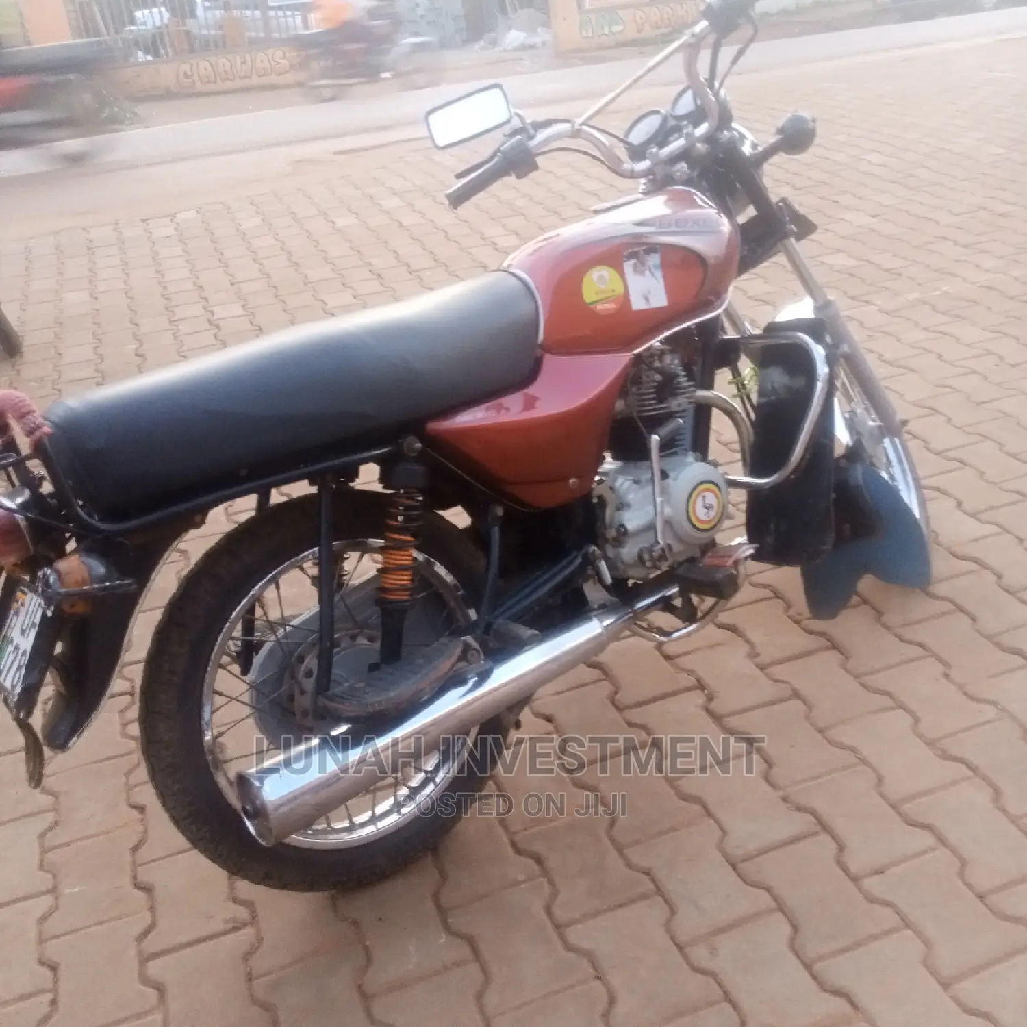 New Bajaj Boxer 100 2021 Red