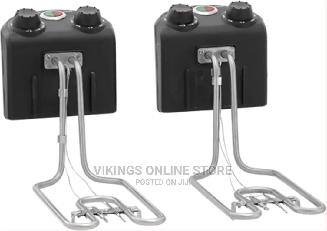 Saachi Double Deep Fryer 3L Stainless Steel – Silver