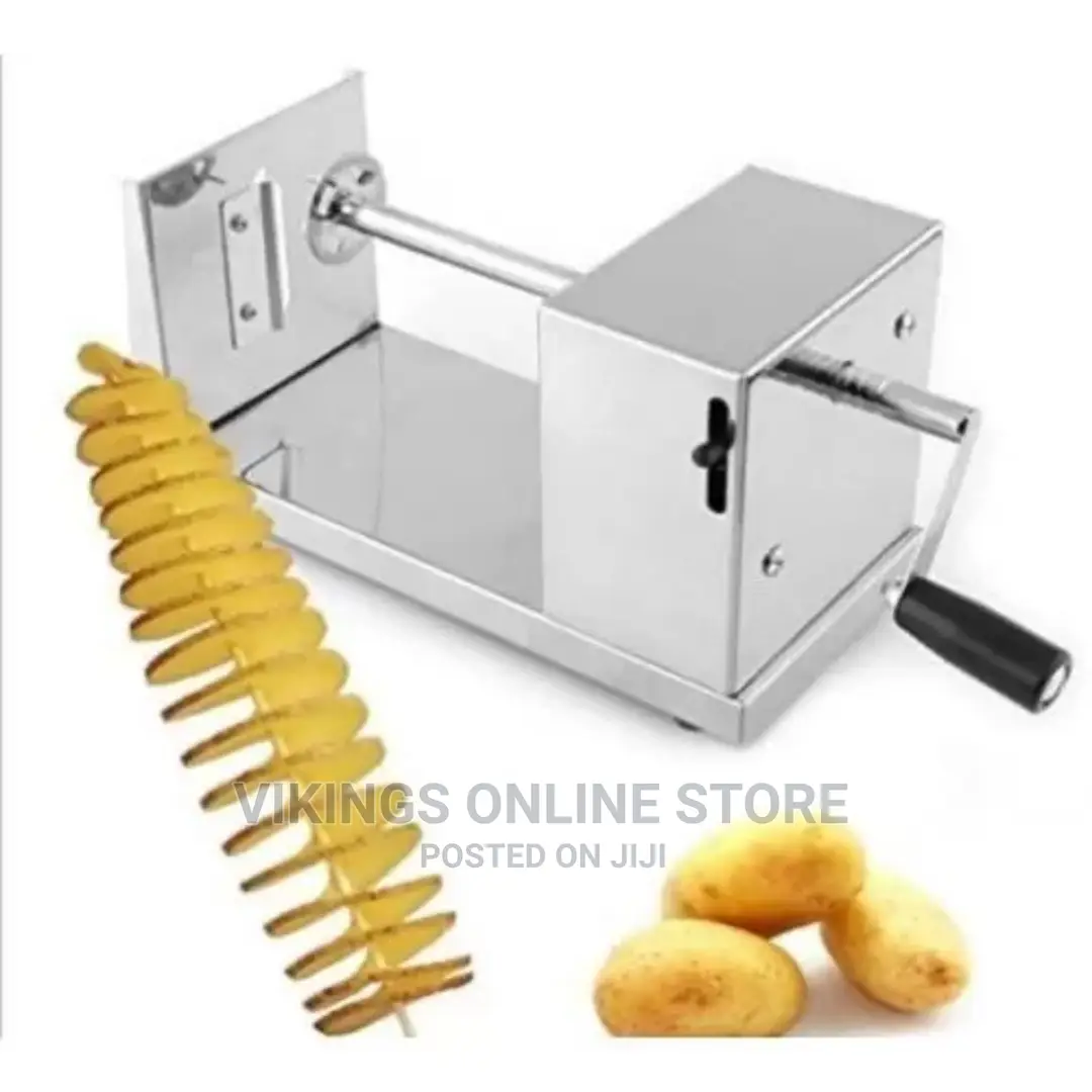 Manual Potato Chips Slicer Spiral Twister Vegetable Cutter
