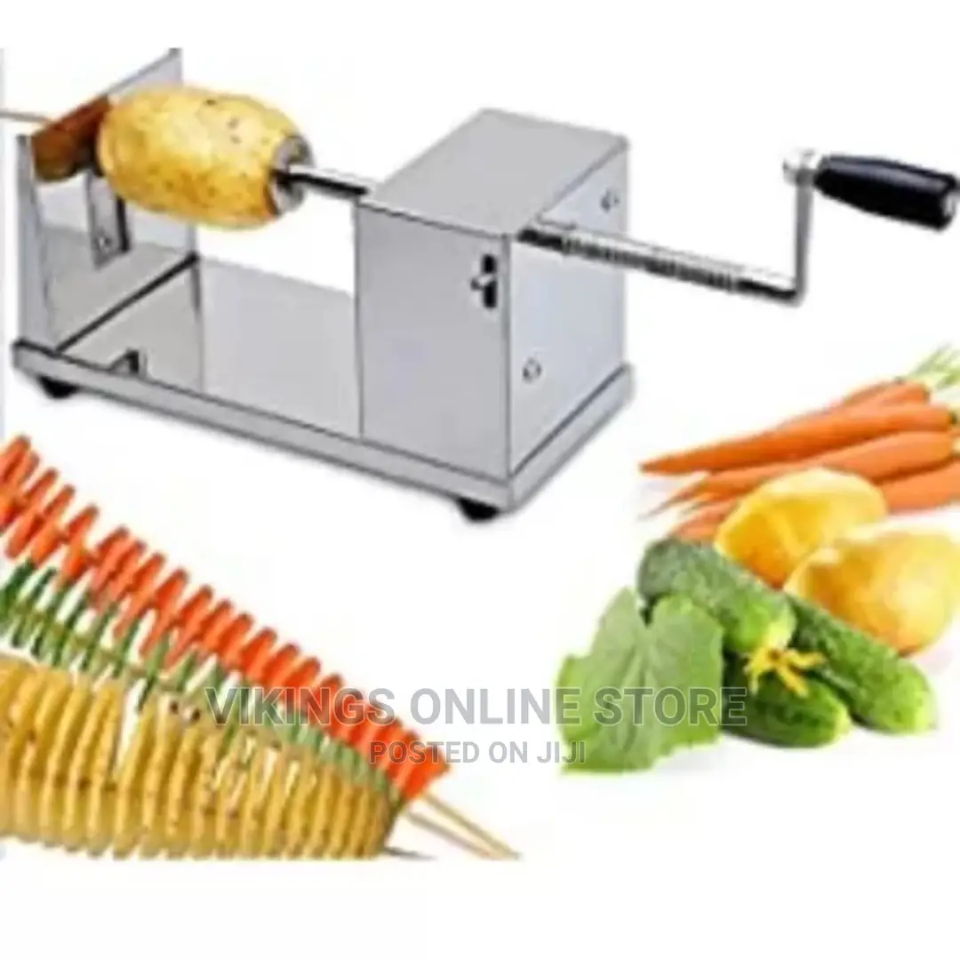 Manual Potato Chips Slicer Spiral Twister Vegetable Cutter