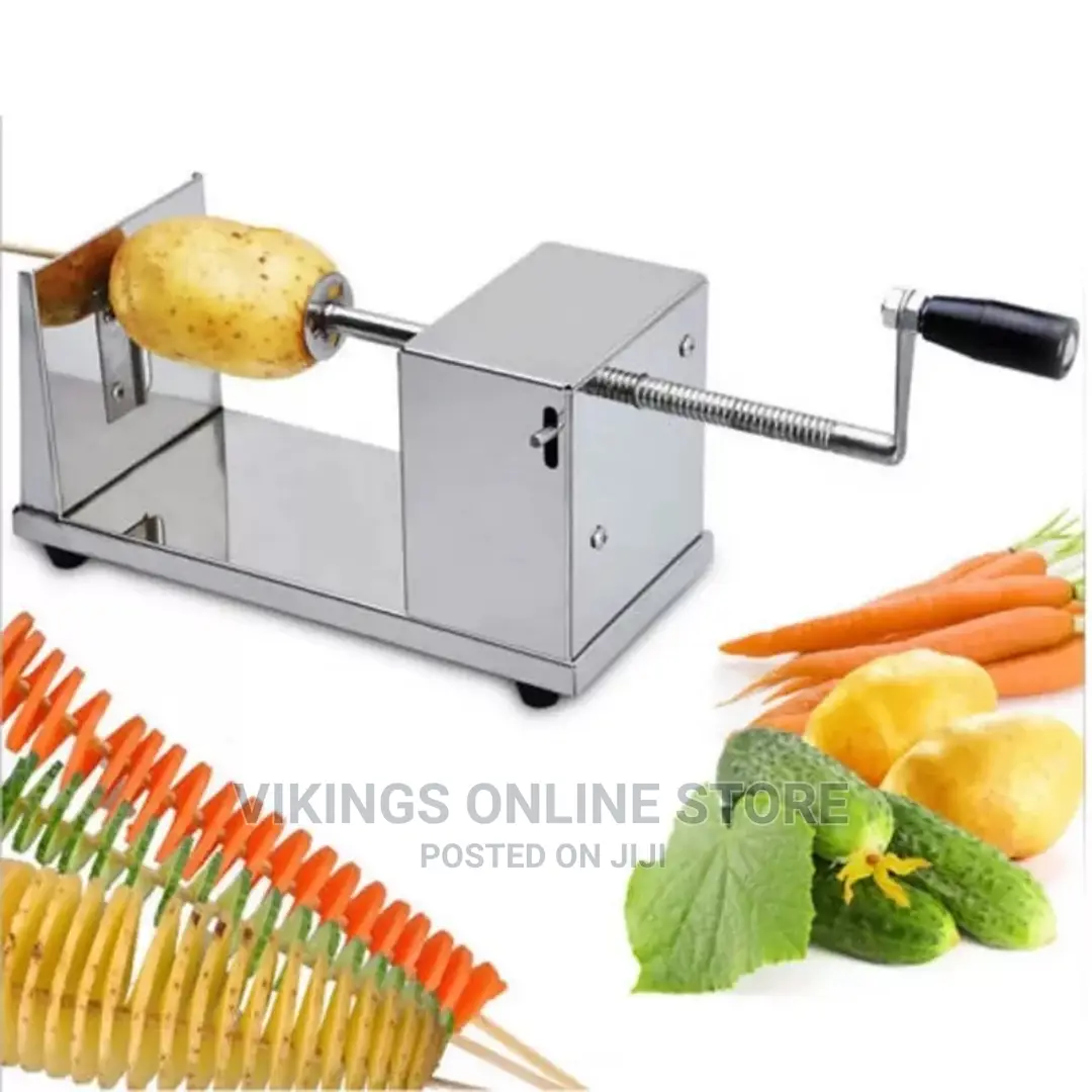 Manual Potato Chips Slicer Spiral Twister Vegetable Cutter