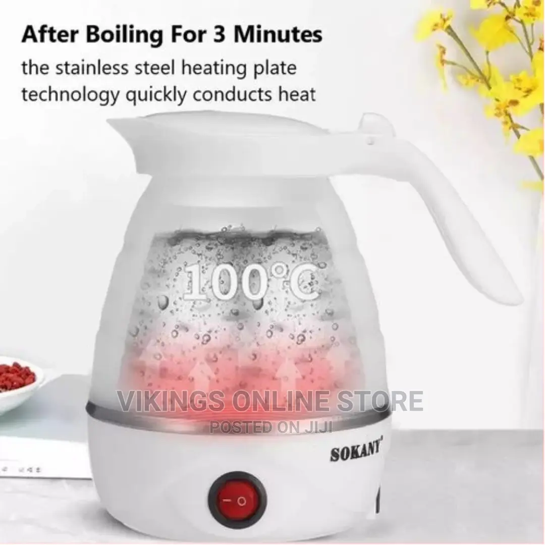 Sokany 0.7L Portable Expandable Collapsible Kettle