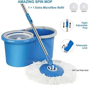 360 Spin Magic Mop With Bucket