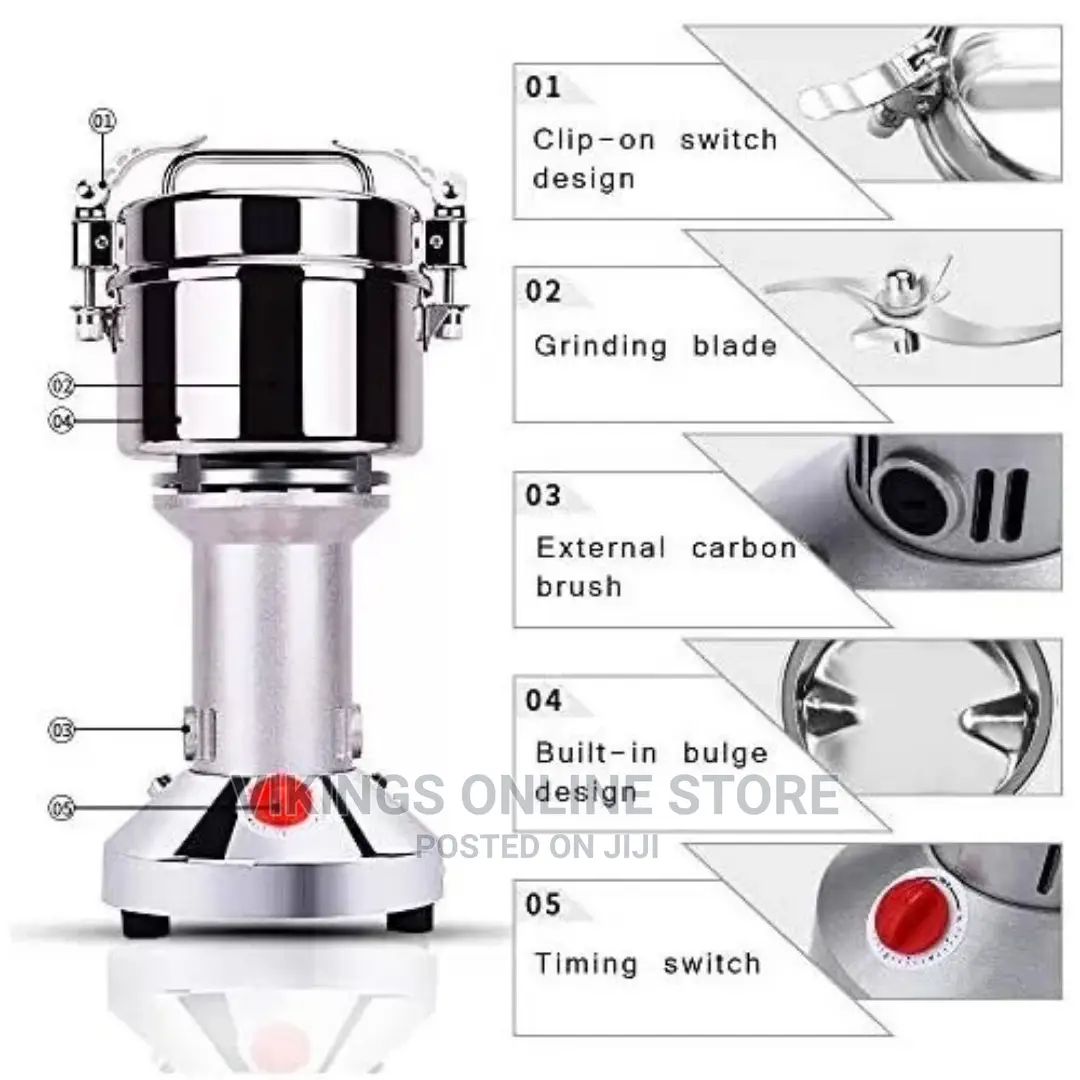 200g Electric Herb Grain Grinder Cereal Milling Machine