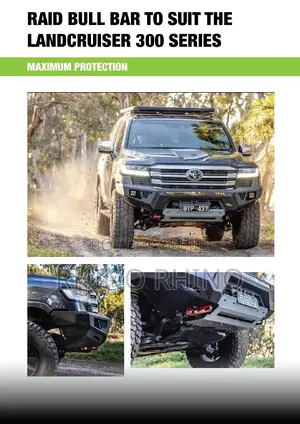 Landcruiser 300 Series (2021+) Ironman Raid Bull Bar