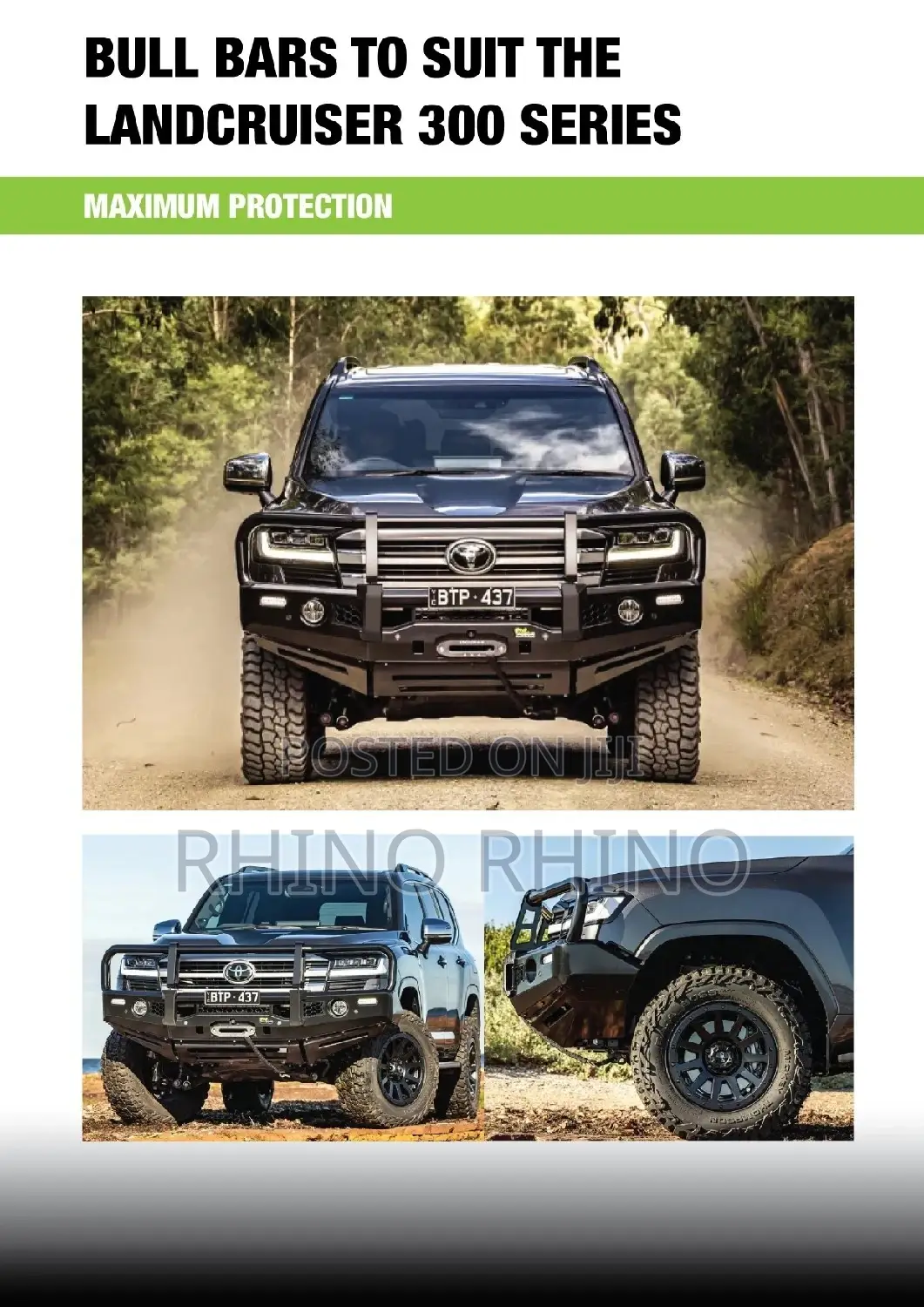 Landcruiser 300 Series (2021+) Ironman Premium 60mm Bull Bar