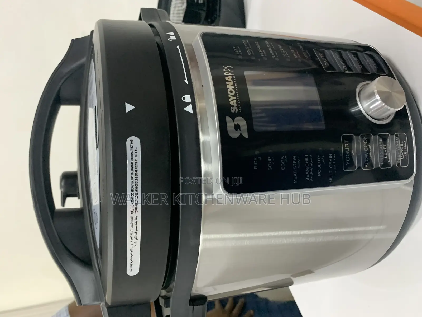 6QT 29-In1 Electric Pressure Cooker Air Fryer Combo