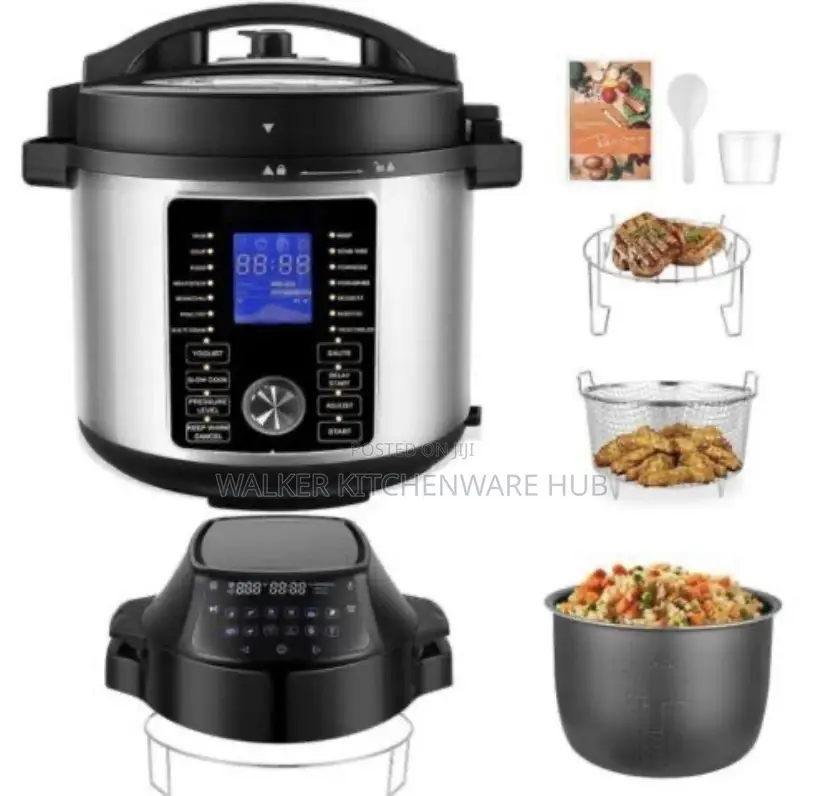6QT 29-In1 Electric Pressure Cooker Air Fryer Combo