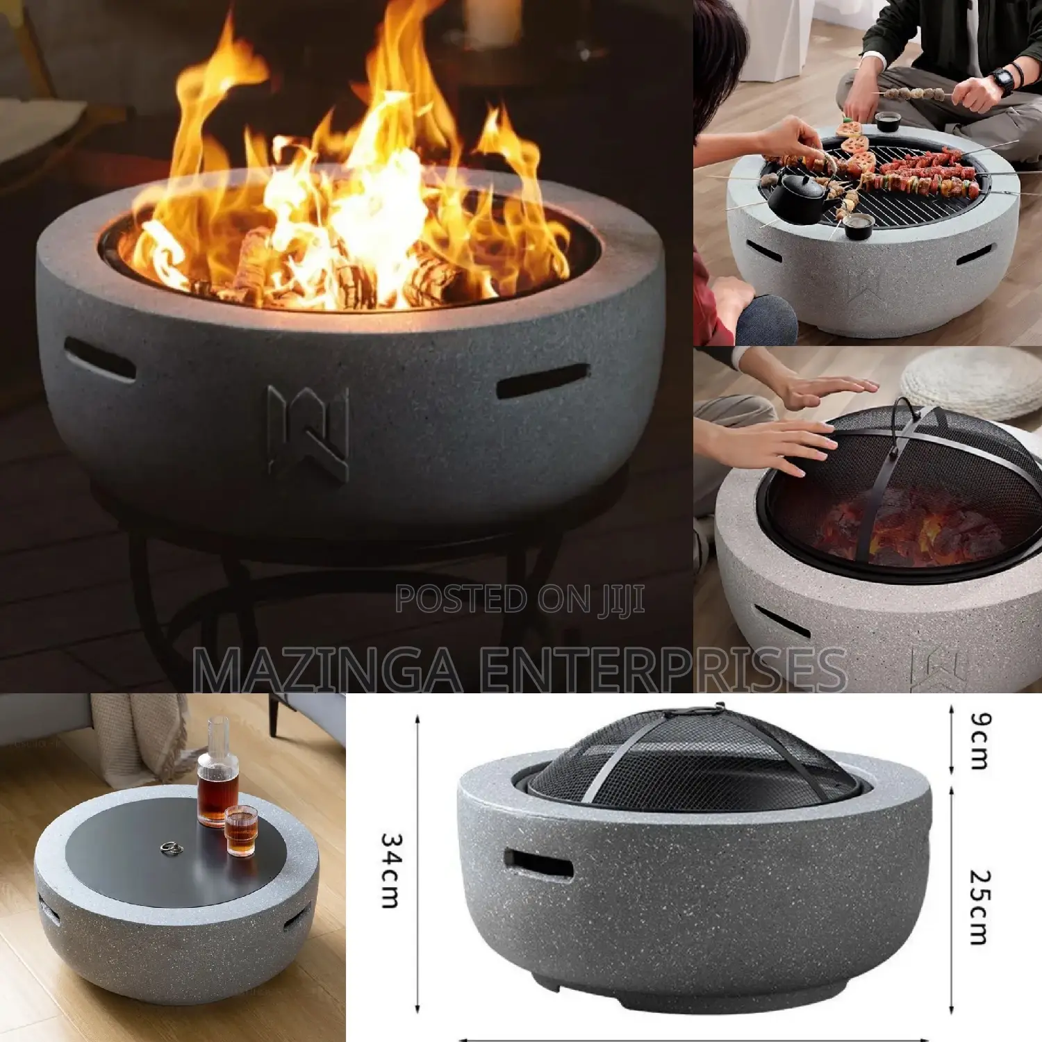 Heating Charcol Brazier Barbecue Stove Fire Pit