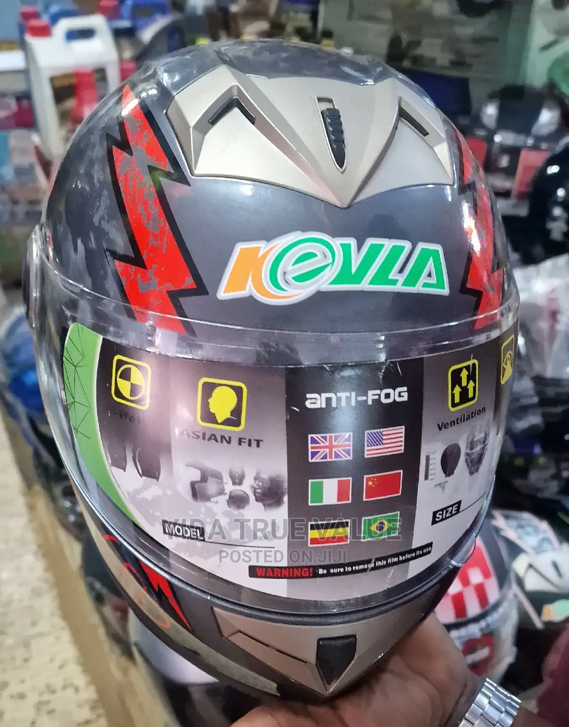 Boda Helmet Antifog