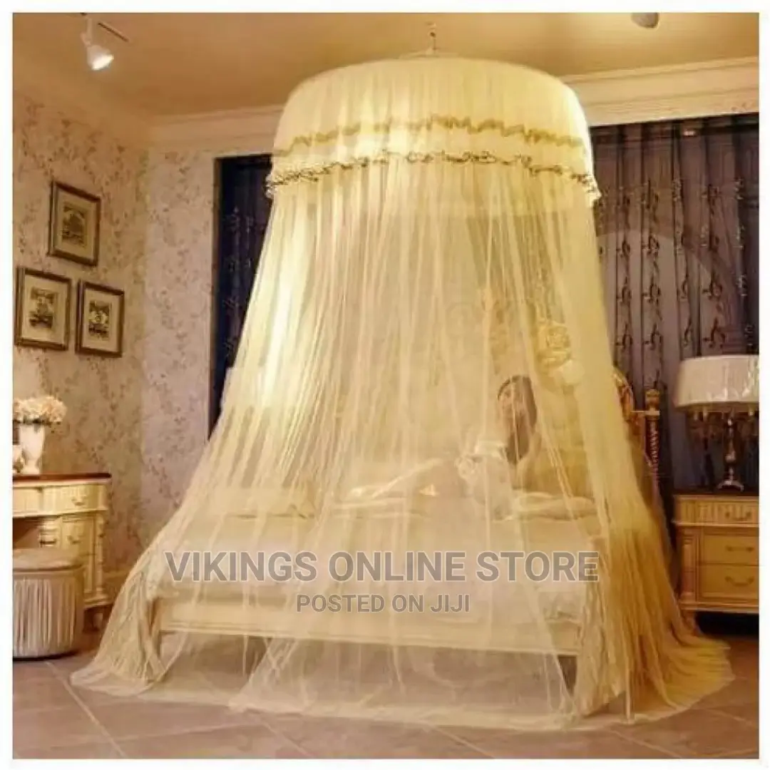 Round Top Mosquito Net – Cream