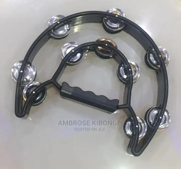 Stainless Steel Percussion Tambourines in Veriety of Colors.