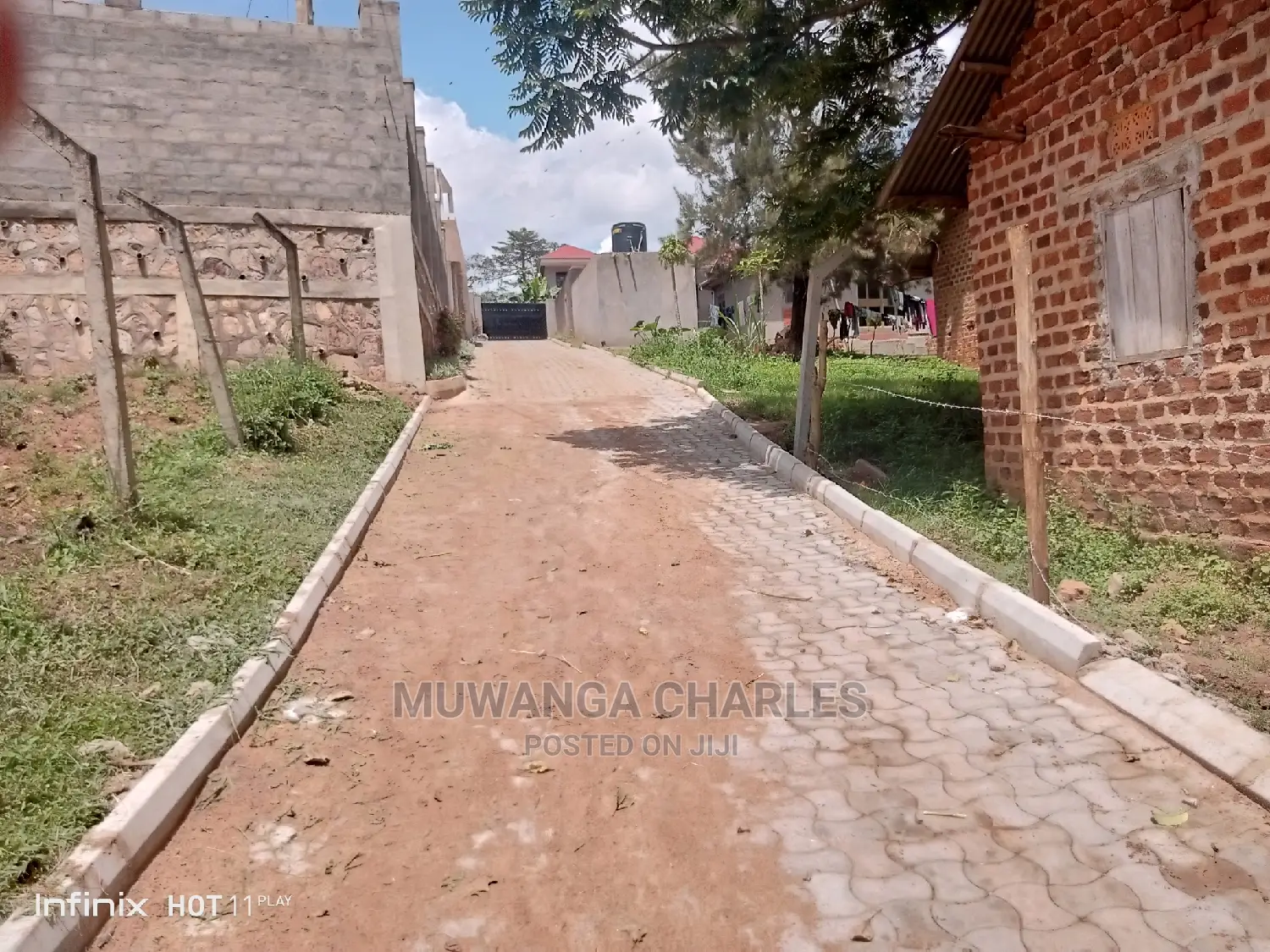 100by100ft Plot of Land for Sale at Kitetika