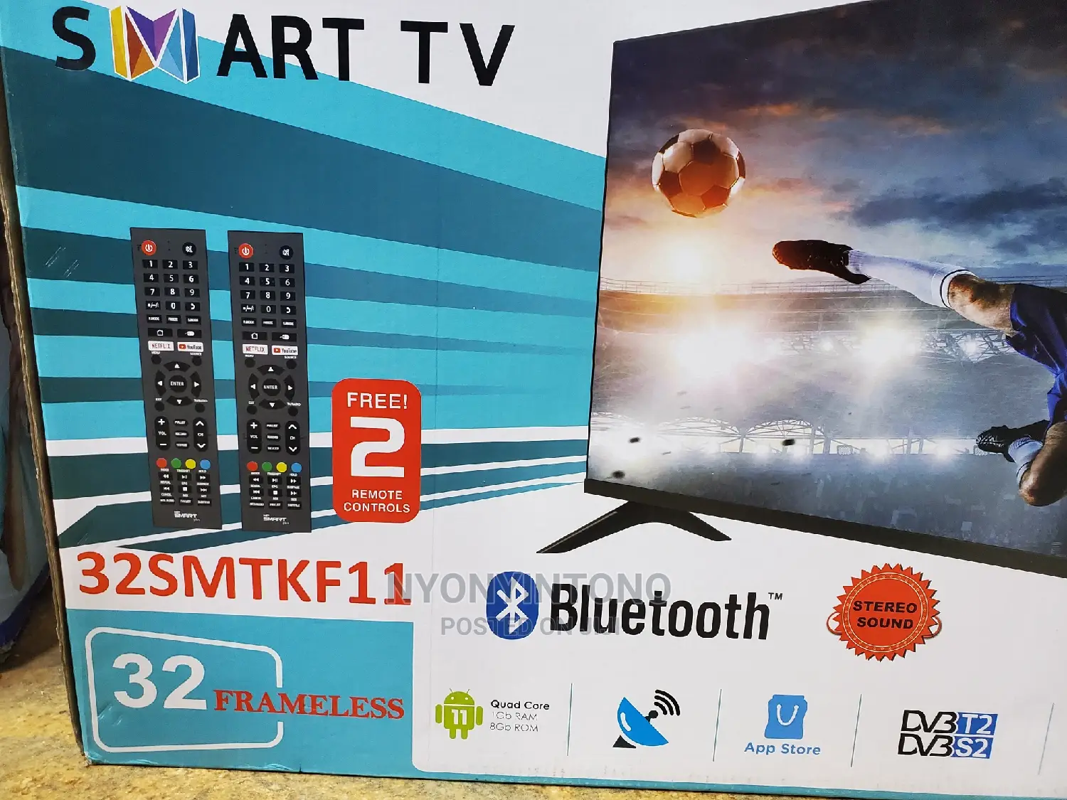 Smartplus 32" Android Smart Frameless With Bluetooth