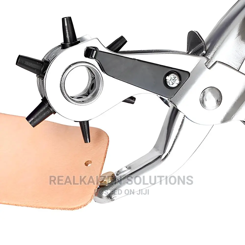 EPSILON 6 Hole Revolving Hand Leather Punch Pliers 2-5mm
