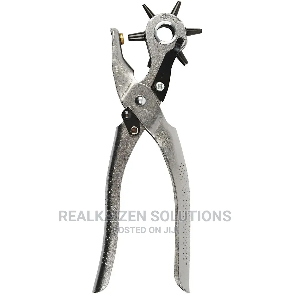 EPSILON 6 Hole Revolving Hand Leather Punch Pliers 2-5mm