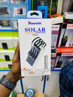 Yosonda 4 in 1 Solar Charging Treasure 20000mah 