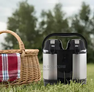 COOKER 5L Stainless Steel Double Thermos Airpot Flask