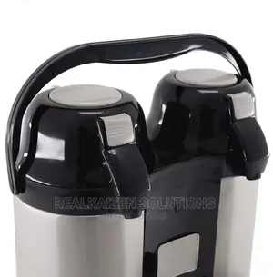 COOKER 5L Stainless Steel Double Thermos Airpot Flask