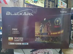 Blackark 32" Digital Frameless Tv With Free to Air Decorder
