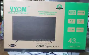 Photo - Vyom 43" Smart Android Frameless Tv With 2years Warranty