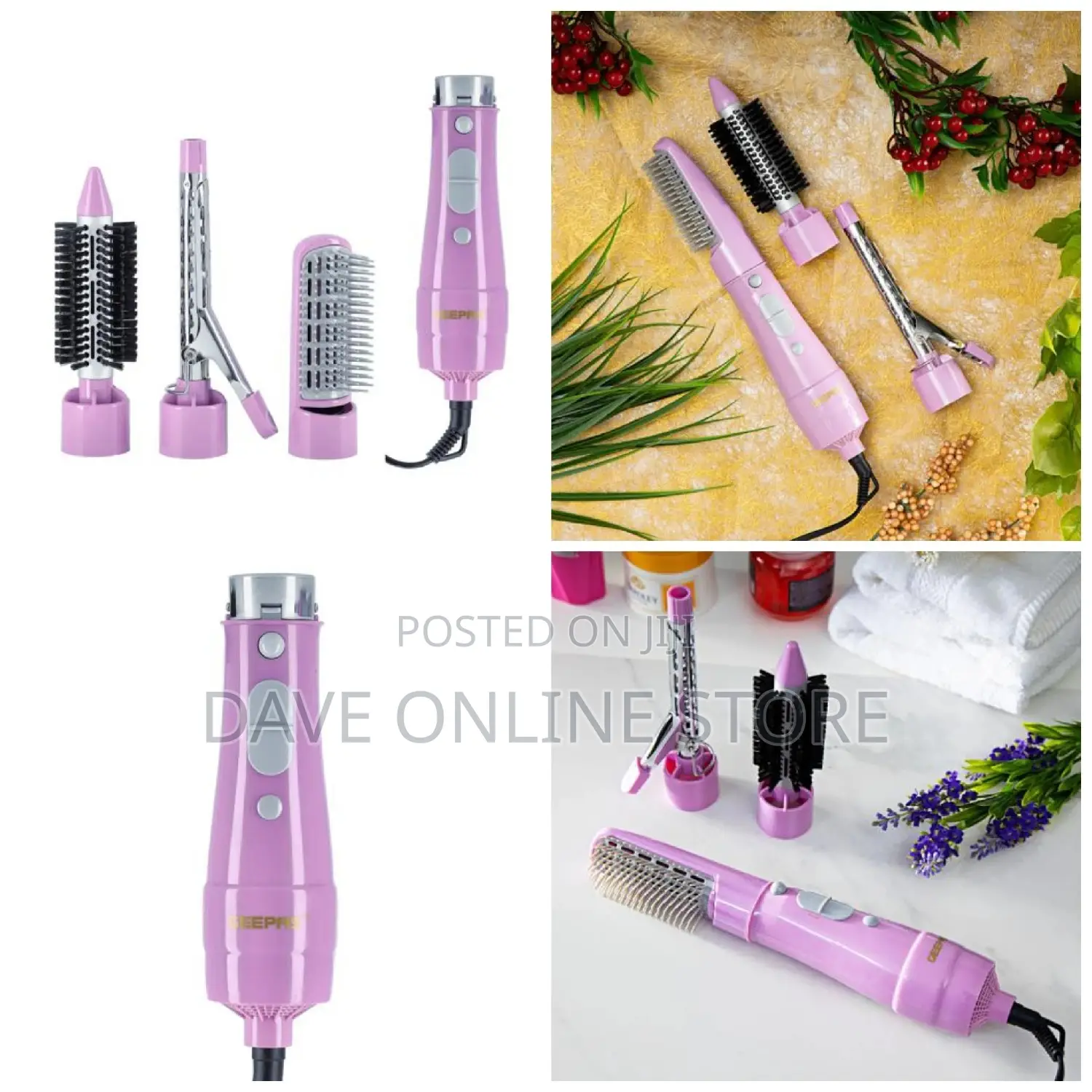 4-In-1 Geepas Hair Styler