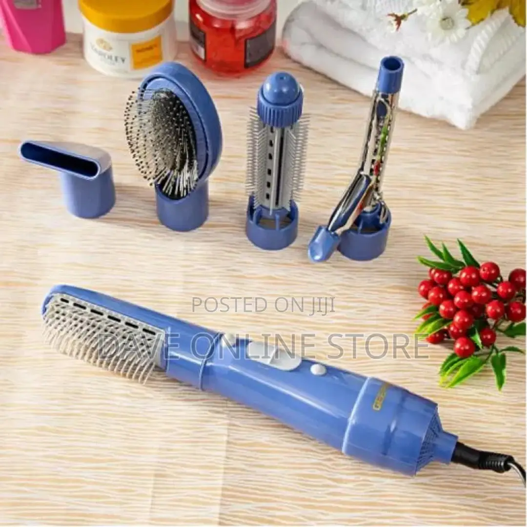 6-In-1 Geepas Hair Styler With 5 Attachments