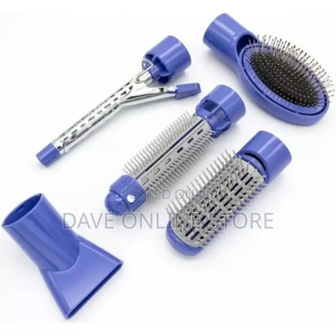 6-In-1 Geepas Hair Styler With 5 Attachments